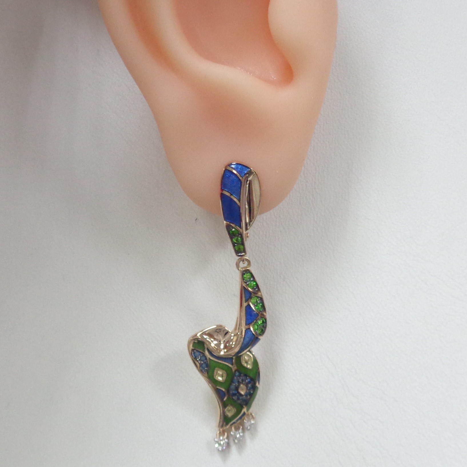 10512-000765 Серьги (Au 585)